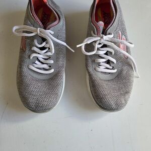 Gray and Pink Men's Shoes